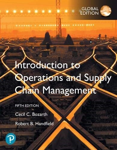 Introduction to Operations and Supply Chain Management, Global Edition (Paperback, 5 ed)