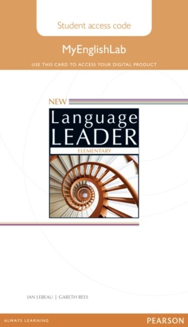 New Language Leader Elementary MyEnglishLab Access Card Standalone (Digital product license key, 2 ed)