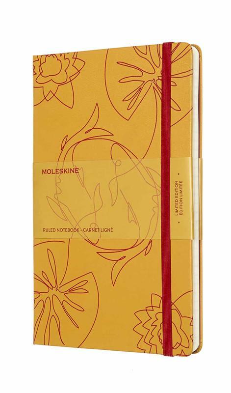 Moleskine Limited Edition Notebook Year of the Pig, Large, Ruled, Yellow (Hardcover)