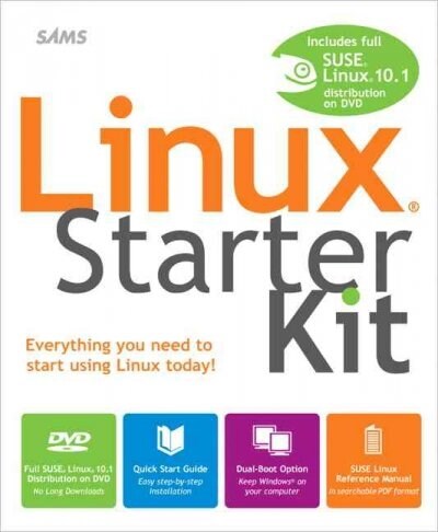 Linux Starter Kit (Paperback, DVD-ROM)