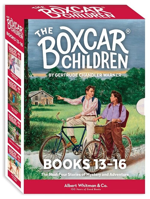 The Boxcar Children Mysteries Boxed Set #13-16 (Paperback 4권)
