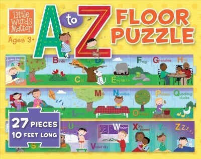 Little Words Matter A to Z Floor Puzzle (Other)
