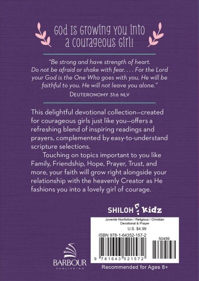 How God Grows a Courageous Girl: A Devotional (Paperback)