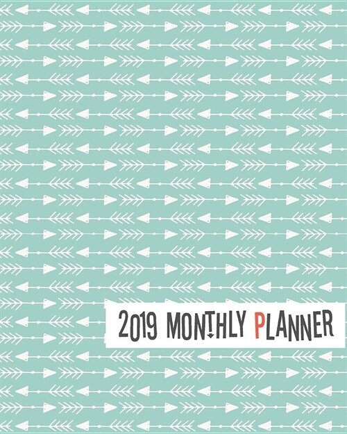 2019 Monthly Planner: Yearly Monthly Weekly 12 Months 365 Days Planner, Calendar Schedule, Appointment, Agenda, Meeting (Paperback)