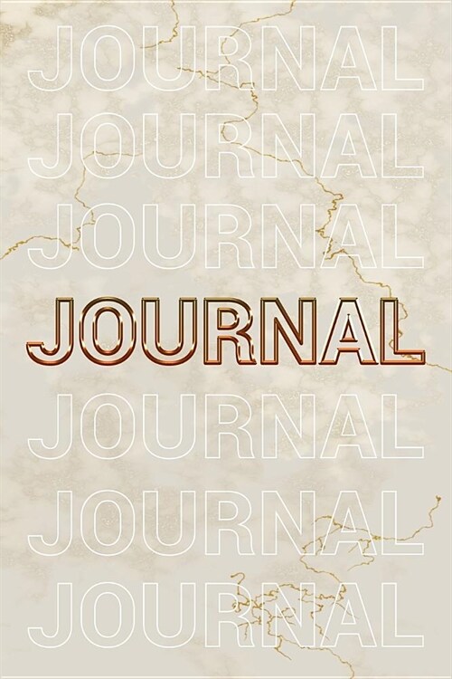 Journal: Porcelain White & Gold Softcover Note Book Diary - Lined Writing Journal Notebook - Pocket Sized - 200 Pages - Journal (Paperback)