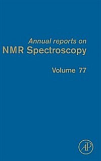 Annual Reports on NMR Spectroscopy: Volume 77 (Hardcover)