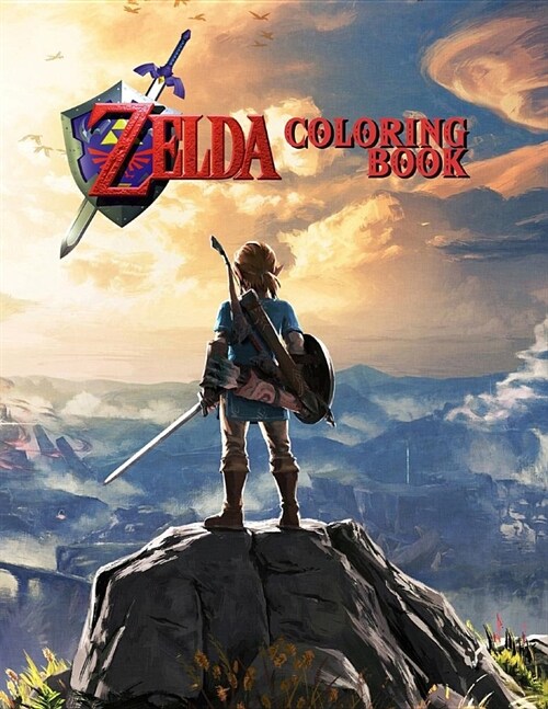 Zelda Coloring Book (Paperback)