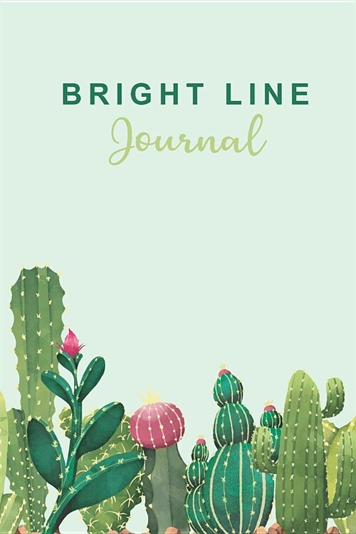 Bright Line Journal: 120 Days Organize and Track Meals with Ble Weight Loss Program (Paperback)