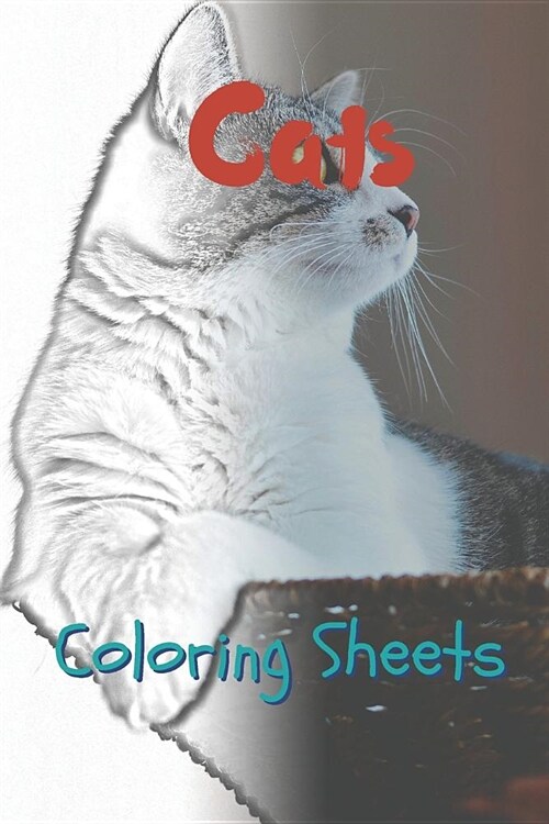 Cat Coloring Sheets: 30 Cat Drawings, Coloring Sheets Adults Relaxation, Coloring Book for Kids, for Girls, Volume 6 (Paperback)