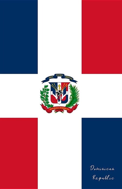 Dominican Republic: Flag Notebook, Travel Journal to Write In, College Ruled Journey Diary (Paperback)