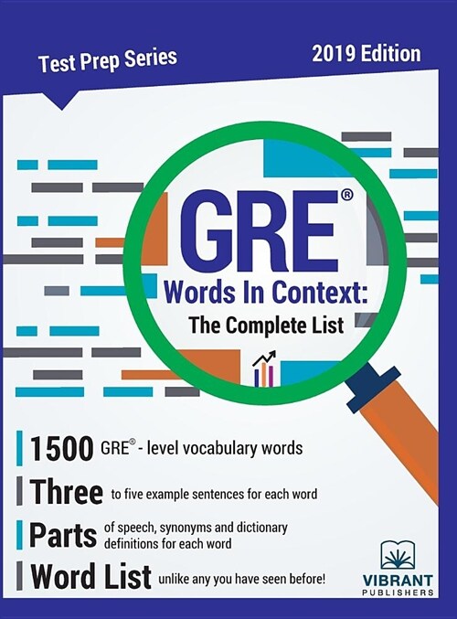 GRE Words in Context: The Complete List (Hardcover)