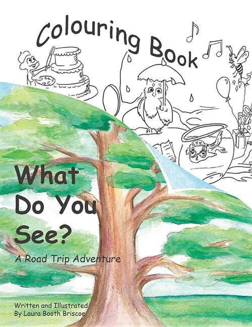 What Do You See?: Colouring Book (Paperback)