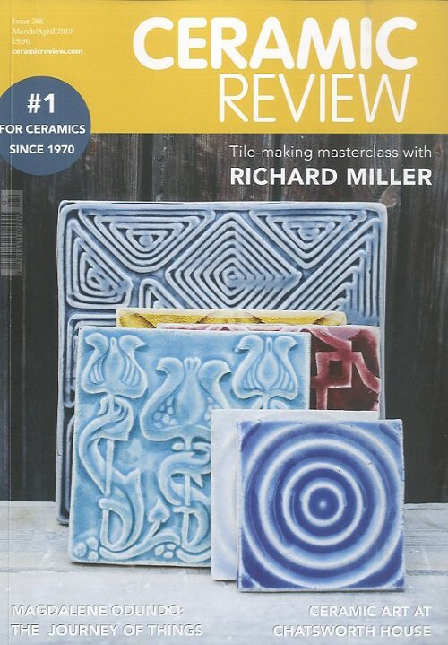 Ceramic Review (격월간 영국판): 2019년 03/04월호