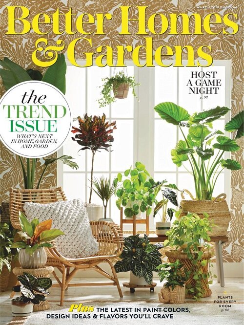 Better Homes & Gardens (월간 미국판): 2019년 03월호