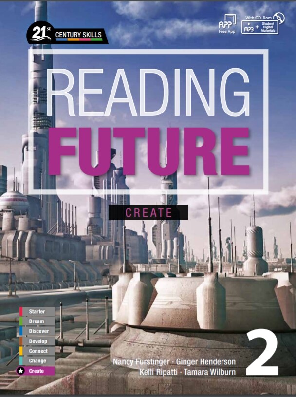 [중고] Reading Future Create 2 (Studentbook + CD, New)