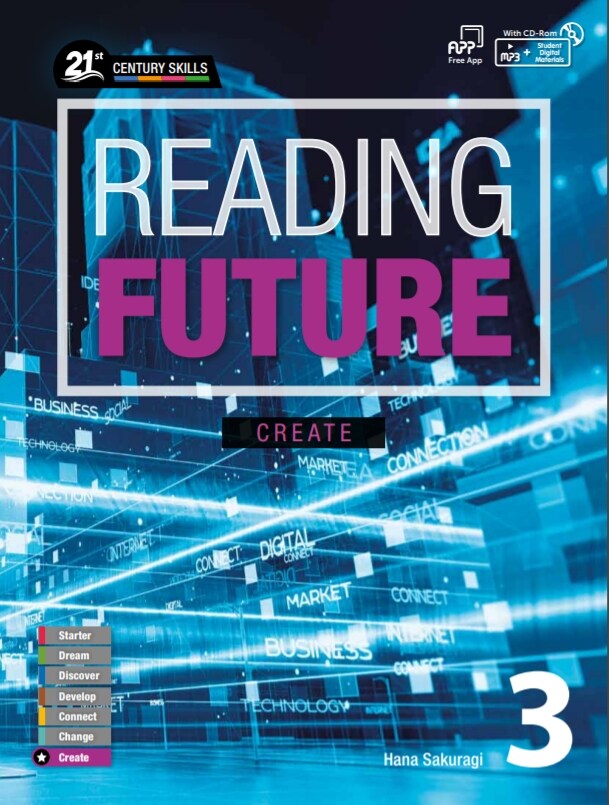 [중고] Reading Future Create 3 (Studentbook + CD, New)