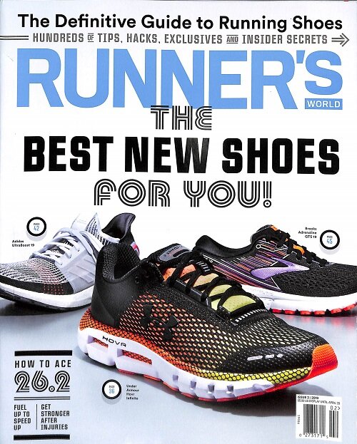 Runners World (월간 미국판): 2019년 No.2 (표지 랜덤)