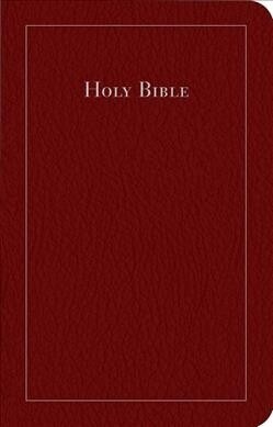 Ceb Common English Bible Thinline, Bonded Leather Burgundy (Leather)
