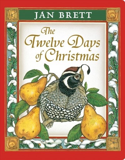 The Twelve Days of Christmas (Oversized Lap Board Book) (Board Books)