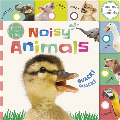 Press and Play Noisy Animals (Board Book)