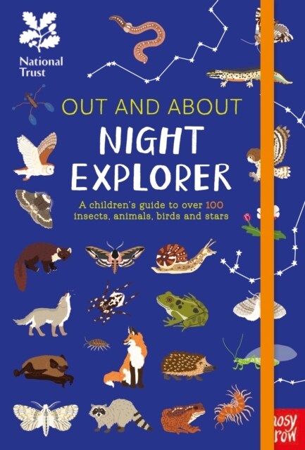 National Trust: Out and About Night Explorer : A children’s guide to over 100 insects, animals, birds and stars (Hardcover)
