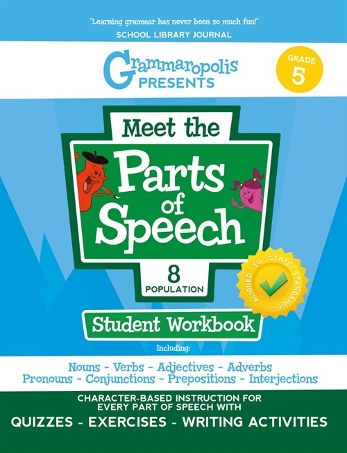 The Parts of Speech Workbook, Grade 5 (Paperback)