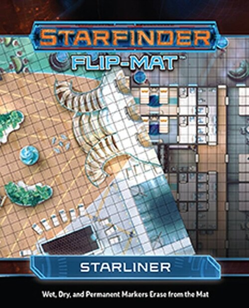 Starfinder Flip-Mat: Starliner (Game)