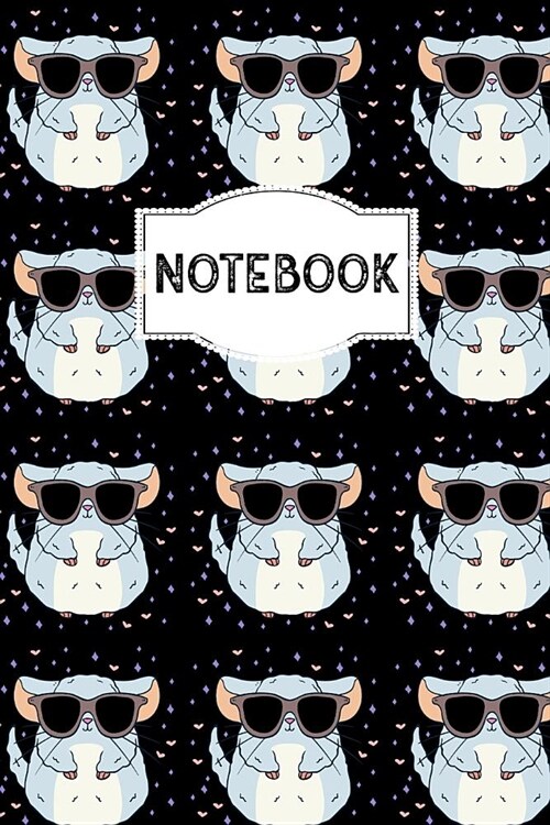 Notebook: 110 Lined Pages 6 X 9 Inches Black Notebook, Journal or Dairy Birthday or Christmas Gift Idea for Women, Men and Kids (Paperback)