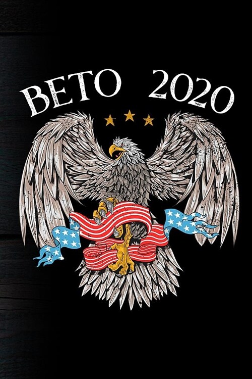 Beto 2020: 6x9 Inch Travel Size 120 Pages Lined Journal / Notebook. (Paperback)