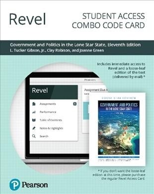 Revel for Government and Politics in the Lone Star State -- Combo Access Card (Hardcover, 11)