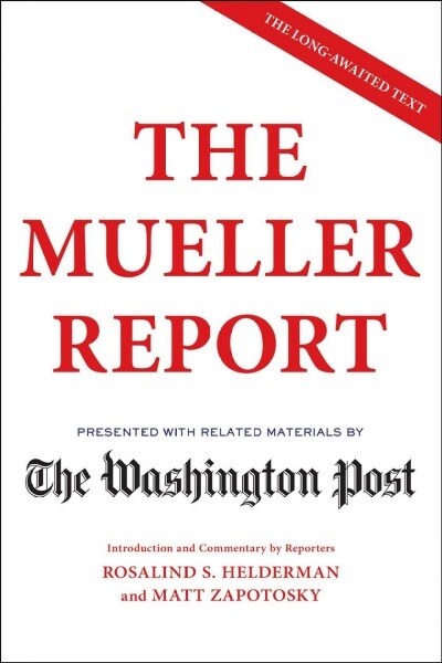 [중고] The Mueller Report (Paperback)