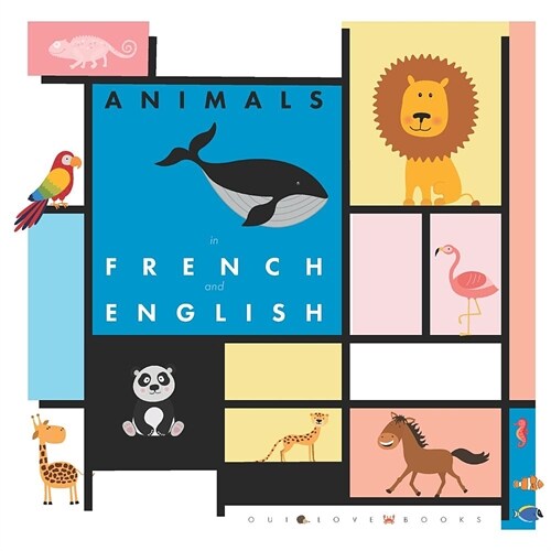 Animals in French and English (Paperback)