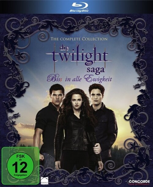 The Complete Collection: Die Twilight-Saga - Bis(s) in alle Ewigkeit, 6 Blu-rays (Blu-ray)