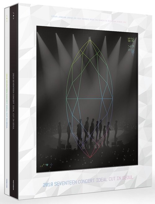 [중고] 세븐틴 - 2018 SEVENTEEN CONCERT ‘IDEAL CUT‘ IN SEOUL DVD (3disc)