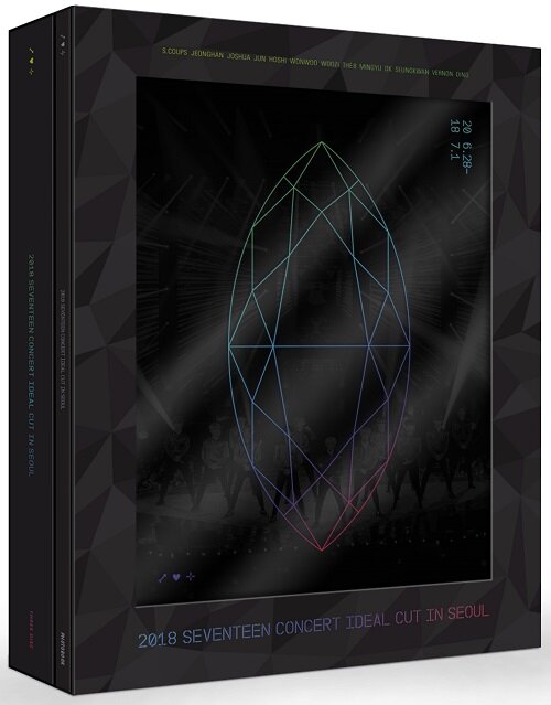 [블루레이] 세븐틴 - 2018 SEVENTEEN CONCERT IDEAL CUT IN SEOUL Blu-ray (3disc)