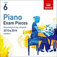 Piano Exam Pieces 2013 & 2014 CD, ABRSM Grade 6 : Selected from the 2013 & 2014 Syllabus (CD-Audio)