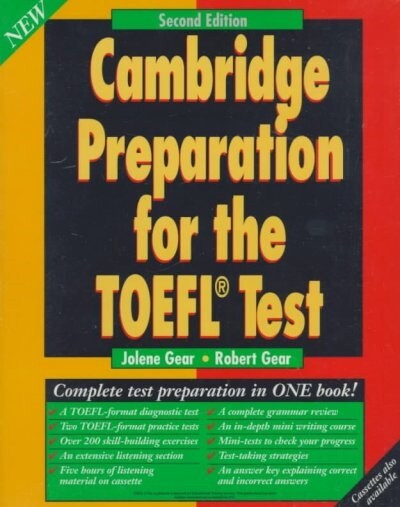 Cambridge Preparation for the Toefl Test (Paperback, Cassette, 2nd)