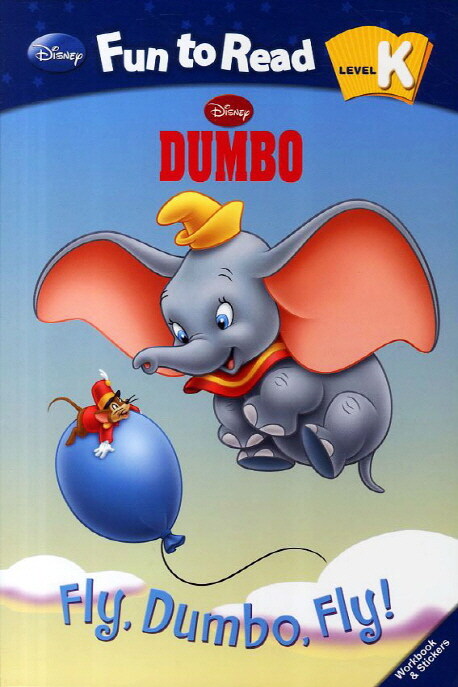 [중고] Disney Fun to Read K-01 : Fly, Dumbo, Fly! (덤보) (Paperback)