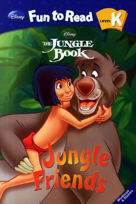 [중고] Disney Fun to Read K-03 : Jungle Friends (정글북) (Paperback)