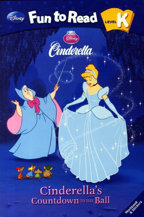Disney Fun to Read K-04 : Cinderellas Countdown to the Ball (신데렐라) (Paperback)