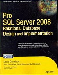 Pro SQL Server 2008 Relational Database Design and Implementation (Paperback)