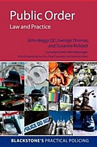 Public Order: Law and Practice (Paperback)