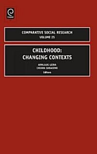 Childhood: Changing Contexts (Hardcover)