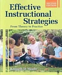 [중고] Effective Instructional Strategies (Paperback, Compact Disc, 2nd)