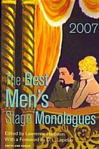 The Best Mens Stage Monologues of 2007 (Paperback)