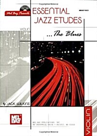 Essential Jazz Etudes... the Blues for Violin [With CD] (Paperback)