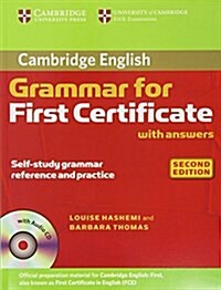 Cambridge Grammar for First Certificate With Answers and Audio CD (Package, 2 Rev ed)