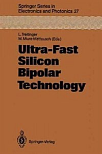 Ultra-Fast Silicon Bipolar Technology (Paperback, Softcover Repri)