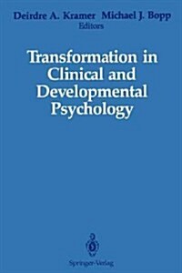 Transformation in Clinical and Developmental Psychology (Paperback, Softcover Repri)