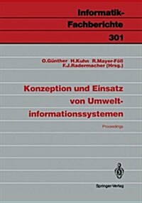 Konzeption Und Einsatz Von Umweltinformationssystemen: Proceedings (Paperback)